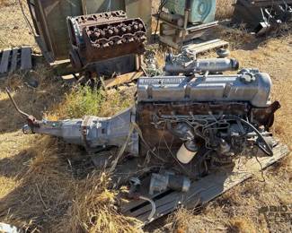 4034 Nissan OHC Diesel Motor With Transmission