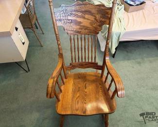 1310 Wooden Rocking Chair