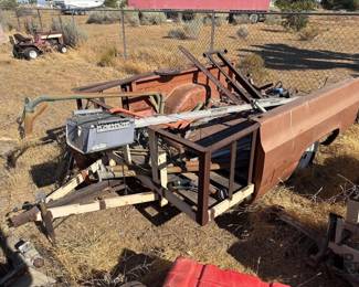 4026 Trailer with Miscellaneous Items