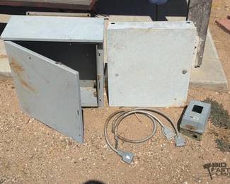 1706 3 Electrical Control Boxes
