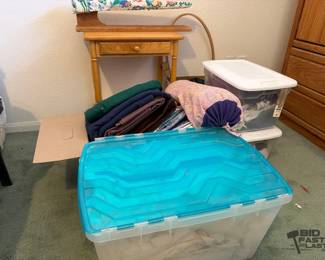 1304 Night Stand and Sewing Material