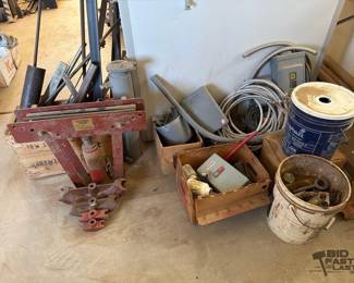 2026 Central Hydraulics 12 Ton Pipe Bender