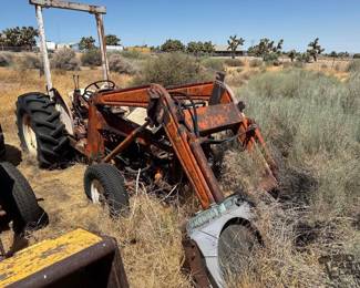 420 Case Front Load Tractor