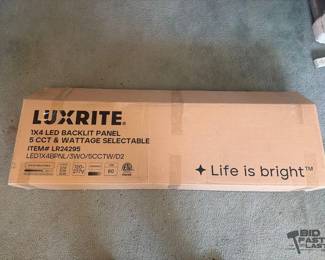 1008 Luxrite 1 x 4 LED Backlit Panel