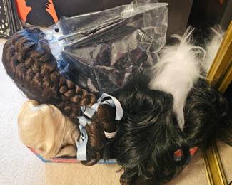Variety of Costume Wigs ***We do not give out prices before the sale starts. ***No holds or pre-sales ***