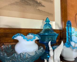 Blue glass
