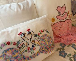 Vintage pillows
