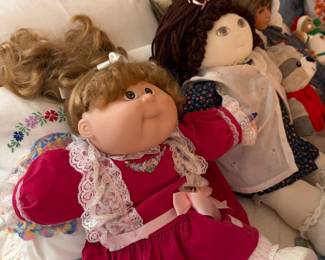 Cabbage patch dolls