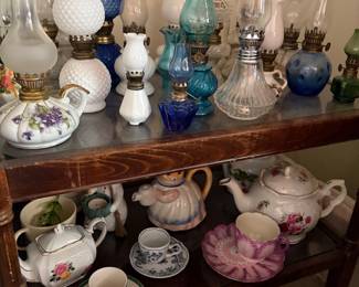 Lanterns and collectibles