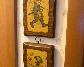 Vintage wall art