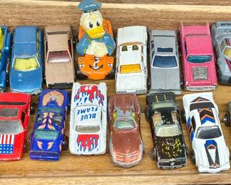 Vintage diecast car toys