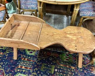 Vintage cobbler’s bench 