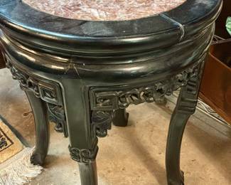Antique marble top table 