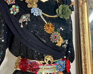 Sequin Top, Jewelry, Crystal Brooches, Accessories