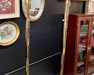 Pair of Vintage Torchiere Lamps