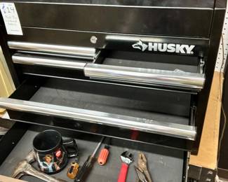 Husky tool box, tool bench