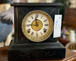 Antique Mantle Clock by E. Ingram Company
