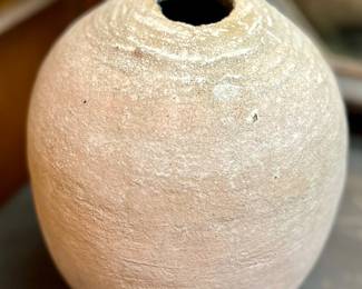 Vintage signed and dated pottery vase