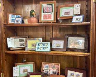 Vintage waterfowl stamp collection 