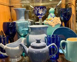 Shades of blue lot