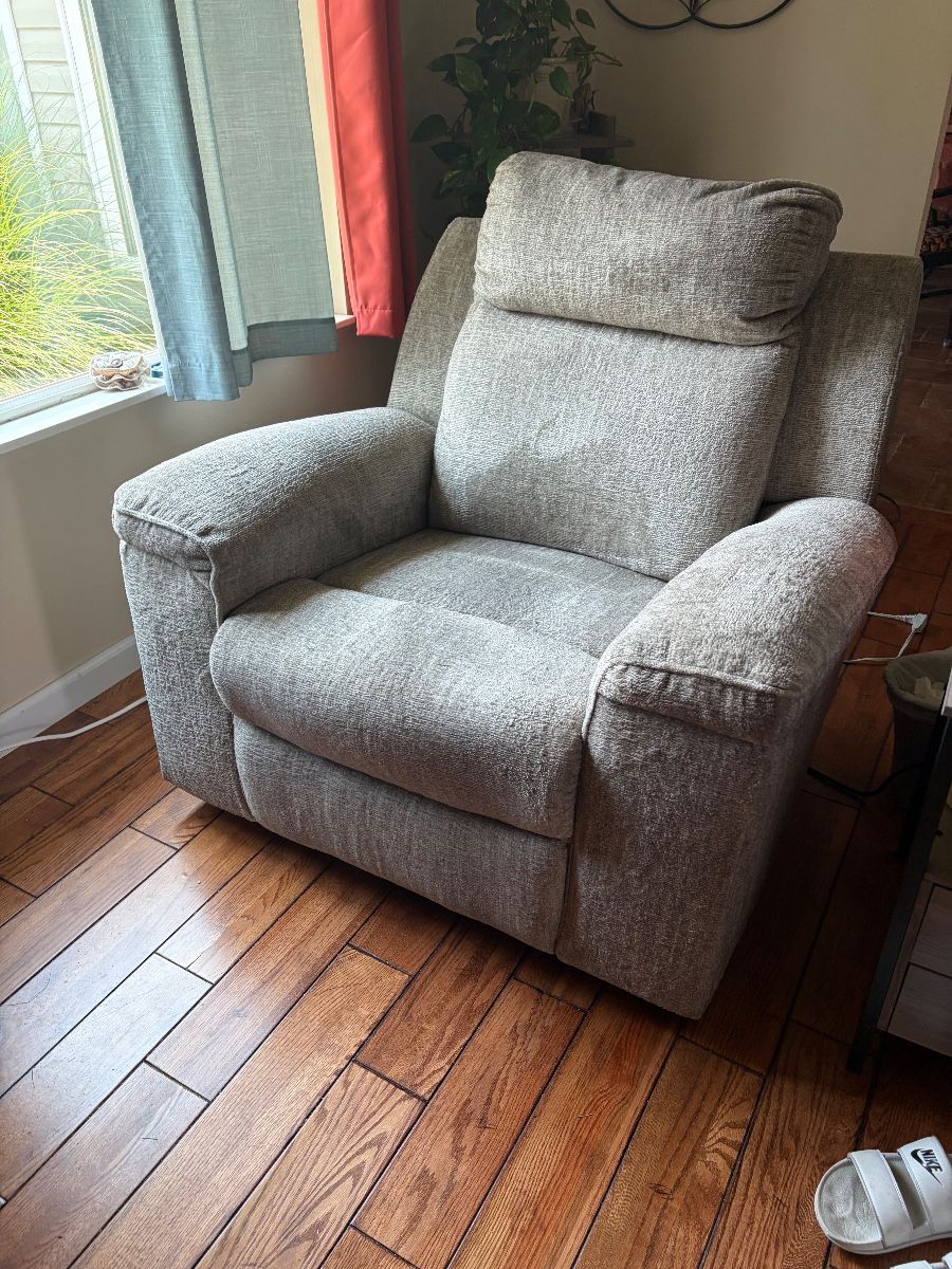 Upholstered recliner
