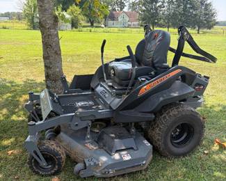 Spartan Zero turn riding lawnmower