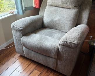 Upholstered recliner