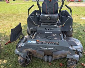 Spartan zero turn riding lawnmower
