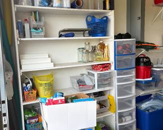 Pool supplies, cleaning supplies
