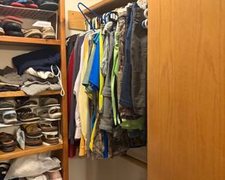 Men’s clothes and shoes