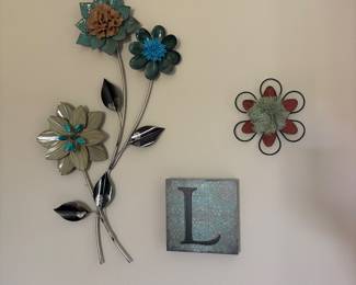 Decorative metal wall art