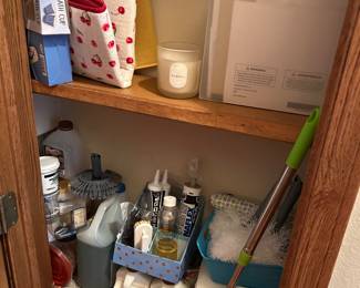 Cleaning supplies