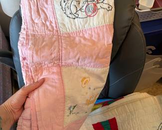 Vintage children’s quilt
