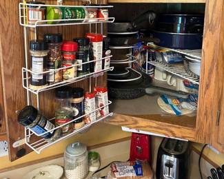 Spices and cookware