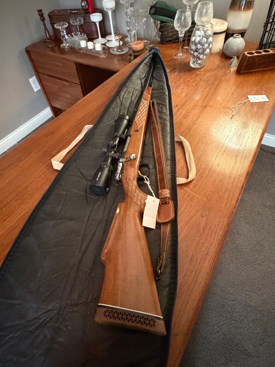 Vintage Bolt-Action Sporterized Rifle