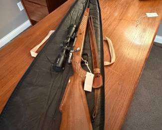 Vintage Bolt-Action Sporterized Rifle