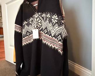 Dale of Norway Moritz Quarter-Zip Wool Sweater