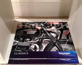 Triumph Motorcycles 'Classics' and 'Cruisers' Sales Brochures