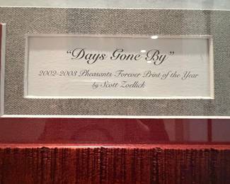 Scott Zoellick "Days Gone By" Pheasants Forever Print