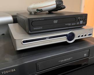 Vintage Home Video Media Player Collection (Magnavox MDV2300, Desay DS-5701, Toshiba M662)