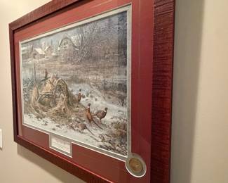 Terry Redlin "Steps Home" Limited Edition Framed Print