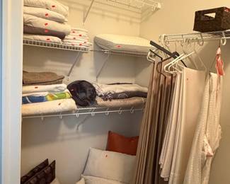 Assorted Household Textiles and Bedding Collection