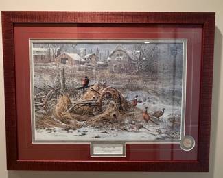 Scott Zoellick "Days Gone By" Pheasants Forever Print