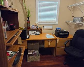 The office has bookcases, printers, new stationery items and more!