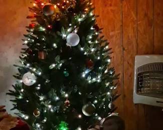 Same Christmas tree - many beautiful lights with multiple patterns; will be on at the sale