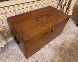 #6 - $150 - James William Jr Lt US navy pine truck 30x16x16