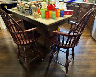 #36 - $90 for 2 - 4 barstools swivel - 2 sets available