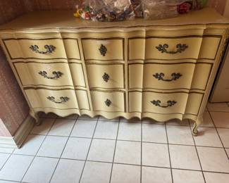 #57 - $150 -Vintage French style dresser 56x35x20