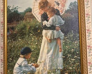 #5 -$140-Sandra Kuck limited print canvas 86/550 -26x32