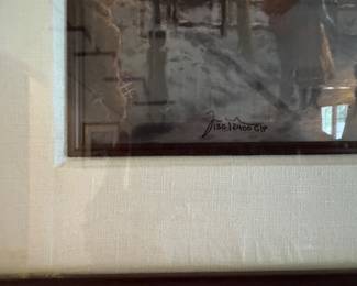 #11 - $80 - Thomas Kinkade "Declare his Glory" 26x22
